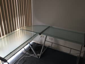 Tempered Glass Desk