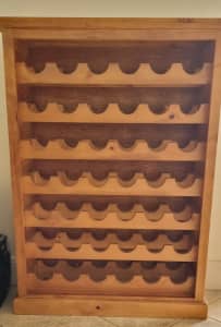 Wooden 42 bottle Wine Rack