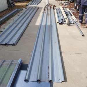 Roof sheets new hideck 650 zincalume