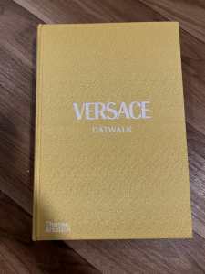 Versace Catwalk fashion coffee table book