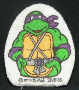 Rare Donatello Vintage Teenage Mutant Ninja Turtle Finger Puppet