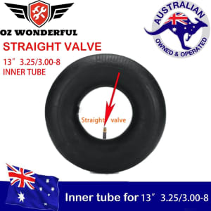 13 INNER TUBE 3.25/3.00-8 WHEEL TROLLEY INNERTUBE straight VALVEWheel
