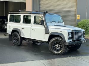 2014 Land Rover Defender 110 15MY White 6 Speed Manual Wagon