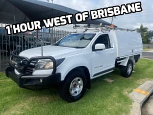 2016 Holden Colorado RG MY17 LS (4x4) White 6 Speed Automatic Cab Chassis