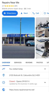 Computer and phone repair shop business for sale