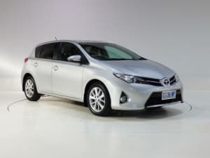 2012 Toyota Corolla ZRE182R Ascent Sport S-CVT Silver 7 Speed Constant Variable Hatchback