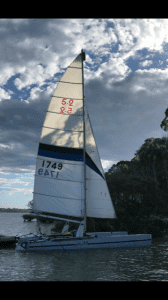 NACRA 5.2 Catamaran Twin Dbrd with registered trailer for sale