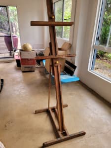 ARTISTS EASEL - WOODEN - VERY BIG.