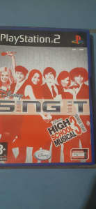 PS2 Disney Sing It High School Musical 3