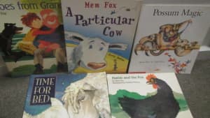 kids books baby picture story book mem fox bundle x5