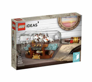 LEGO Ship In The Bottle 21313 Brand New Retired