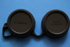 Front lens cover for Canon 8x32 image stabilized IS binoculars