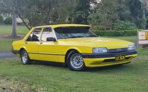 1986 FORD FALCON GL, V8, MANUAL, all mod plated