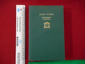 John Flynn of the Inland Memorial Edition 1956 Ion Idriess Vintage HC 