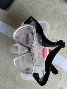 Mask Scubapro - SYNERGY MINI CLEAR, White