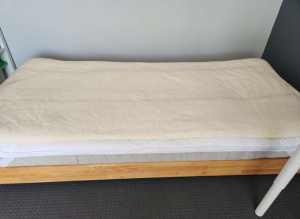 100% cotton bed pad