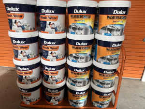 New Unopened Dulux paint 15 litres interior and exterior $170 SPECIAL