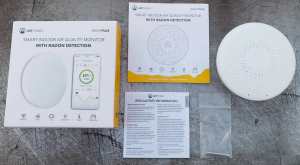 NEW Airthings Wave Plus Smart Indoor Air Quality Monitor Sensor