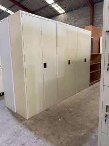 Office Furniture Metal Storage Cabinet 185H X 85W X40D No Keys