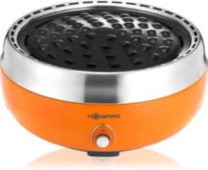 NEW Homping Grill - Ultimate Portable Charcoal BBQ Grill (Orange)