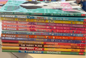 Collection of books from the Puppy Place series