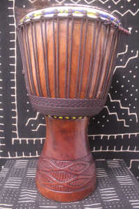 African Djembe Drum - Master Seres - Djala Wood - 23812