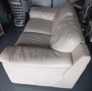 Two seater Leather Lounge