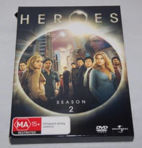 HEROES Season 2 - Set of 4 DVDs - EUC