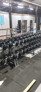 Aussie Barbell Co - Fixed Dumbells Rack Fixed Barbells Rack