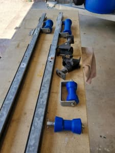 Boat trailer and rack parts 