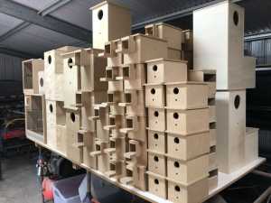 NESTBOXES LARGE RANGE to suit MACAWS, PARROTS, FINCHES,POULTRY