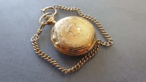 CLASSIQUE GOLD PLATED FOB WATCH