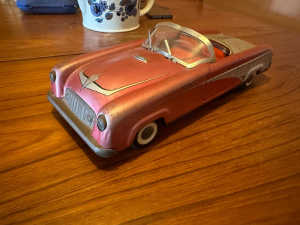 Vintage 1950 Philip niedermeier ford thunderbird tin toy car