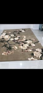 Home indoor wool and silk carpet