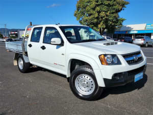 2010 Holden Colorado RC MY10 LX White 5 Speed Manual Cab Chassis