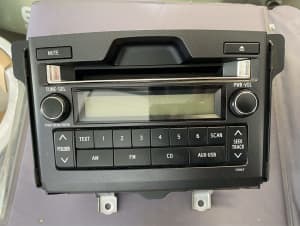 Toyota Prado head unit CD player