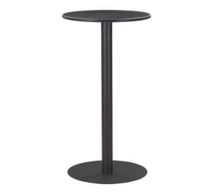 NEW IN BOX Aria Outdoor Bar Table metal table BLACK COLOUR