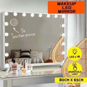 Makeup Mirror Hollywood Vanity Dimmable Wall Mounted *PICKUP/DELIVERY*