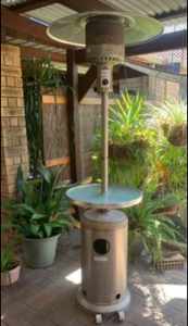 Outdoor Heater and Drinks Holder ONO (Moving States)