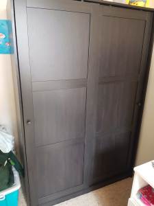 RAKKESTAD Ikea Wardrobe with sliding doors