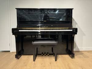 1987 Yamaha U3A(PE) Full Size Professional Upright Piano