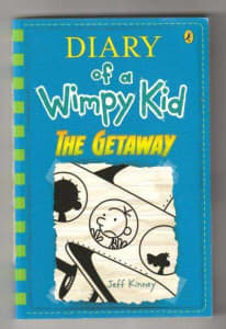 THE GETAWAY (Diary Of A Wimpy Kid 12) Jeff Kinney / NEW 1st Ed PB 201