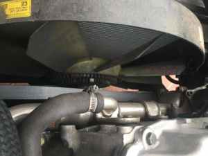 ssangyong actyon sports radiator fan shroud 2.0 turbo  diesel 2007 on
