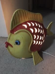 Lamp - Giant Fish in perfect condition