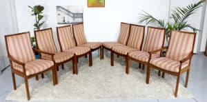 FREE DELIVERY- Retro Vintage Mid Century CATT Dining Chairs x8