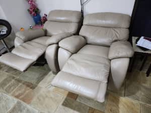 100% Leather Sofa set
