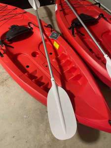 BCF Glide Sit on Kayaks with Paddles