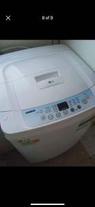 LG 6.5 kg fuzzy logic washing machine- excellent condition