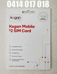 kogan sim card woolworths