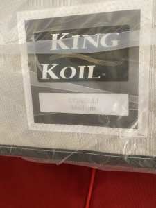 King koil queen mattress - as new condition
